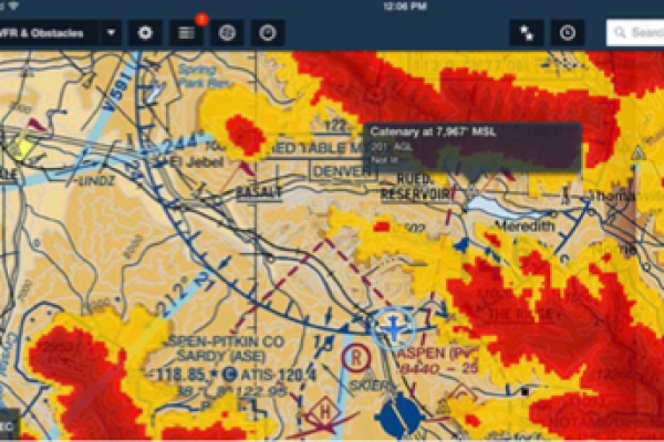 <strong><center>TERRAIN ALERTS</center></strong> </br> </br> Set alerts and display terrain.  Handy during night and low visibility flights.
